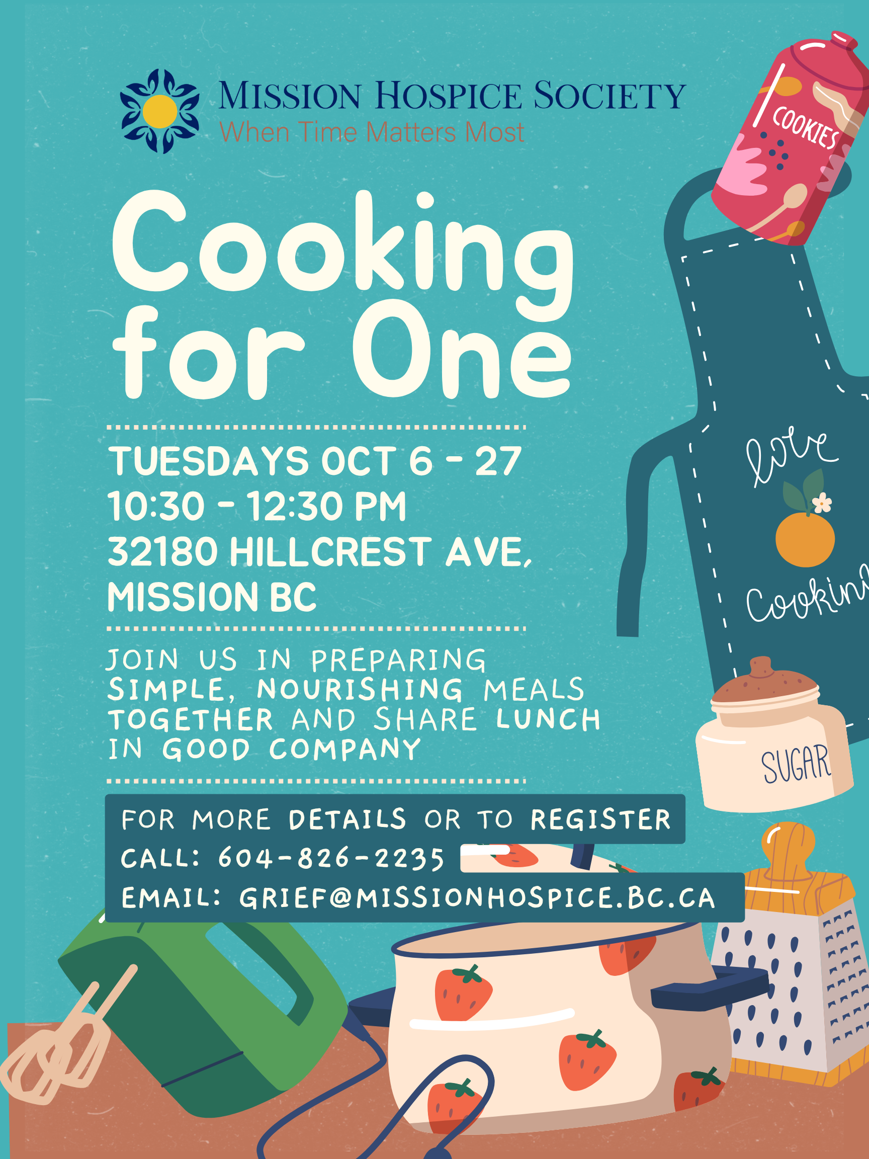 Cooking for One Poster (1)